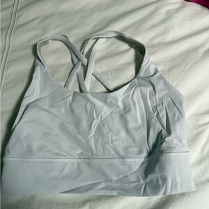 Women's lululemon white Sports Bra
